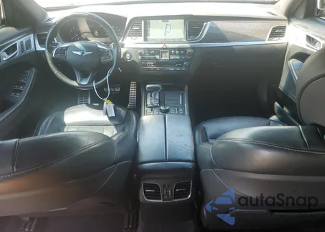 2019 Genesis G80 Base из США, поврежденный, VIN KMHGN4JB5KU290895